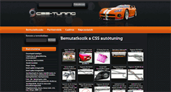Desktop Screenshot of csstuning.hu